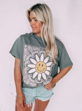 Load image into Gallery viewer, Sunflower Smiley Tee
