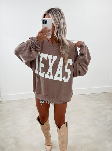 Texas ribbed Sweatshirt