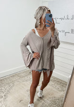 Load image into Gallery viewer, Hold Me Closer Mocha Sweater