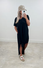 Load image into Gallery viewer, Sunday Stroll Casual Black Maxi