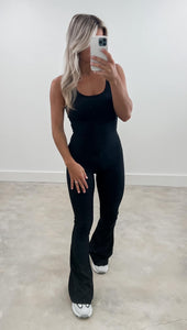 On The Go Black Jumpsuit (PREORDER SHIPS SEP 22ND)