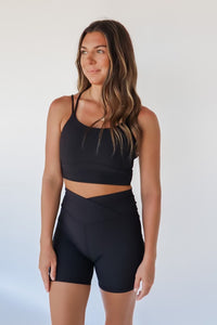 Workout Time Ribbed Sports Bra