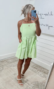 To The Fullest Lime Romper