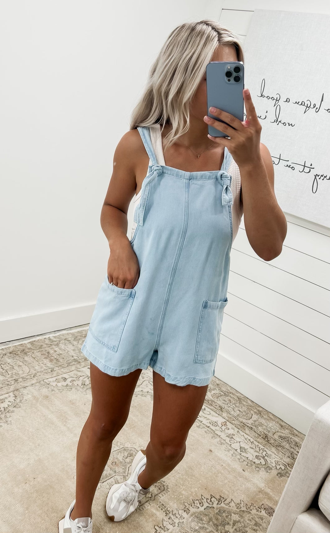 Cute Girl Overalls