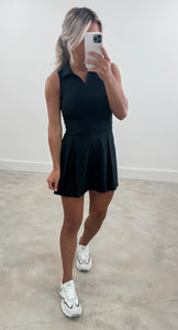 Lana Black Tennis Dress