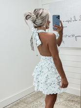 Load image into Gallery viewer, Summer Blossom Floral Halter Dress