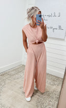 Load image into Gallery viewer, Take You There Peach reversible Jumpsuit
