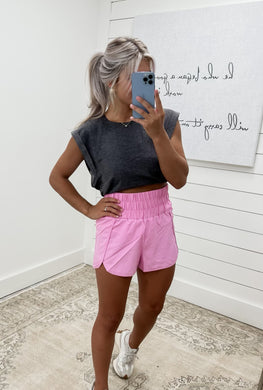 Abby Pink Shorts (FINAL SALE)