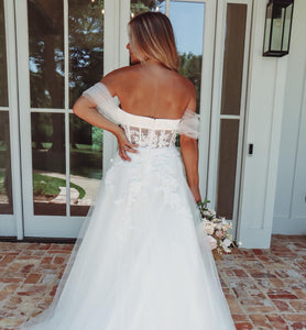 First love sweetheart ball gown