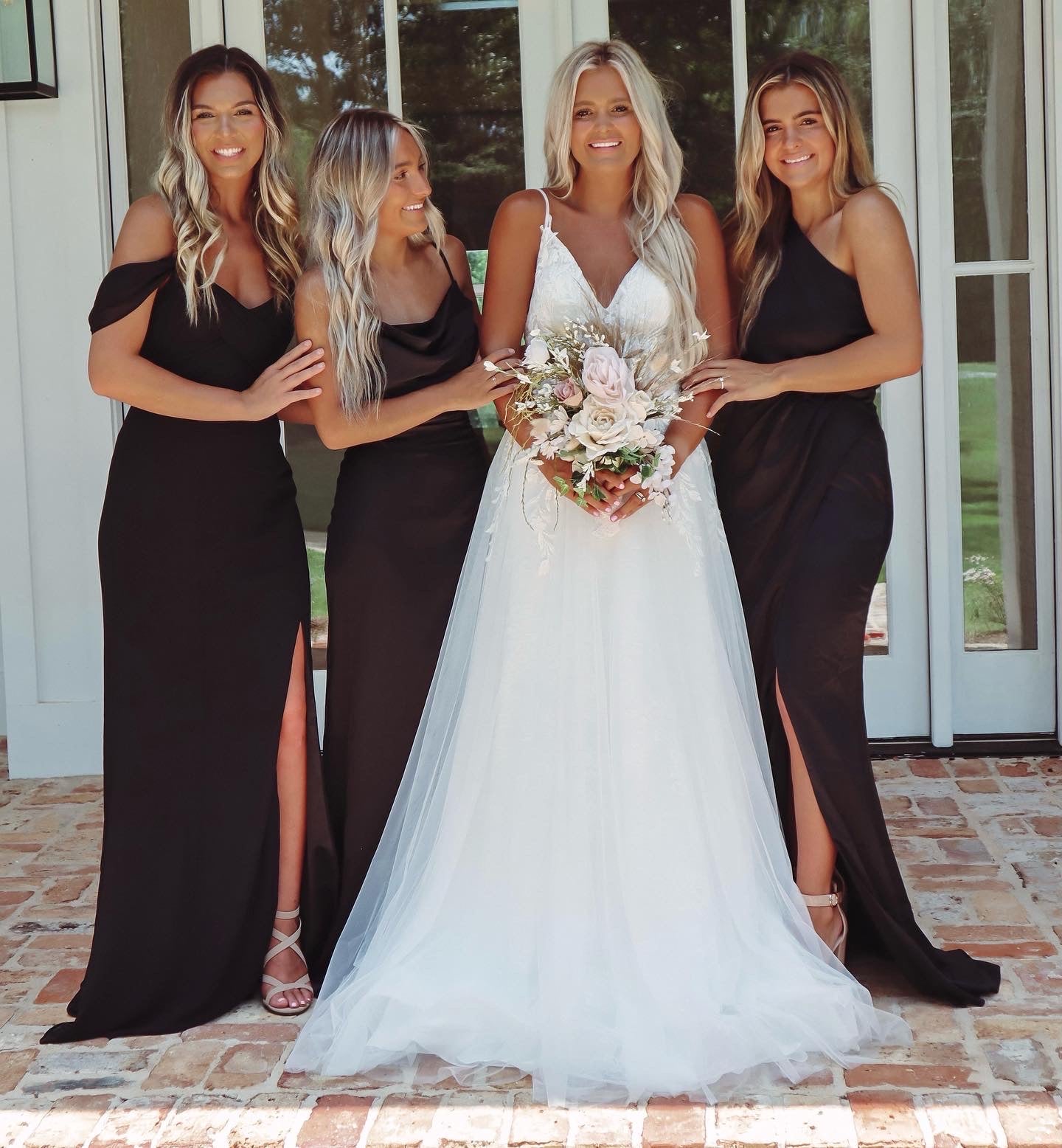 Black bridesmaid dress collection CK Squared Boutique