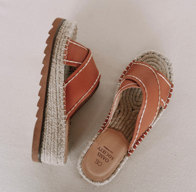 Lucia Brown Sandals
