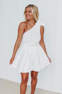 Total Babe White Cutout Dress