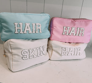 Patch Cosmetic Pouches
