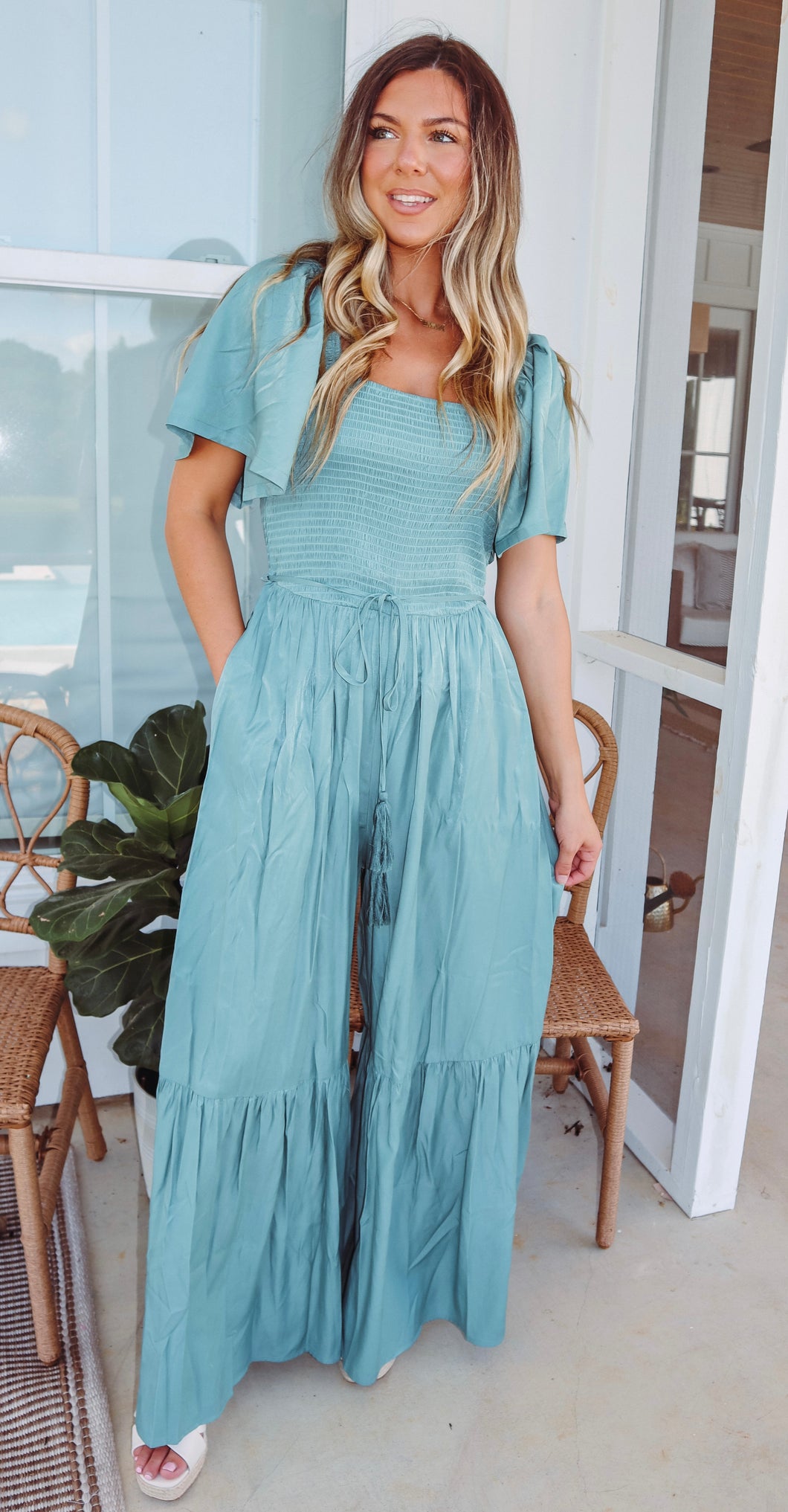 Serenity Turquoise’s Jumpsuit