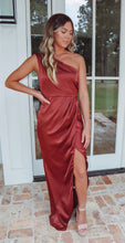 Load image into Gallery viewer, Rust bridesmaid dress collection
