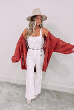 Load image into Gallery viewer, White Jumpsuit/Overalls