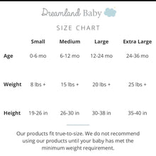 Load image into Gallery viewer, Dreamland baby weighted sleep sack